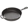 Lodge 10.25" Round Cast Iron With Grill Skillet -Familytentcamping Shop 1122977