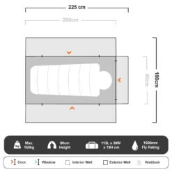 Oztent Bunker Lite -Familytentcamping Shop 1202312