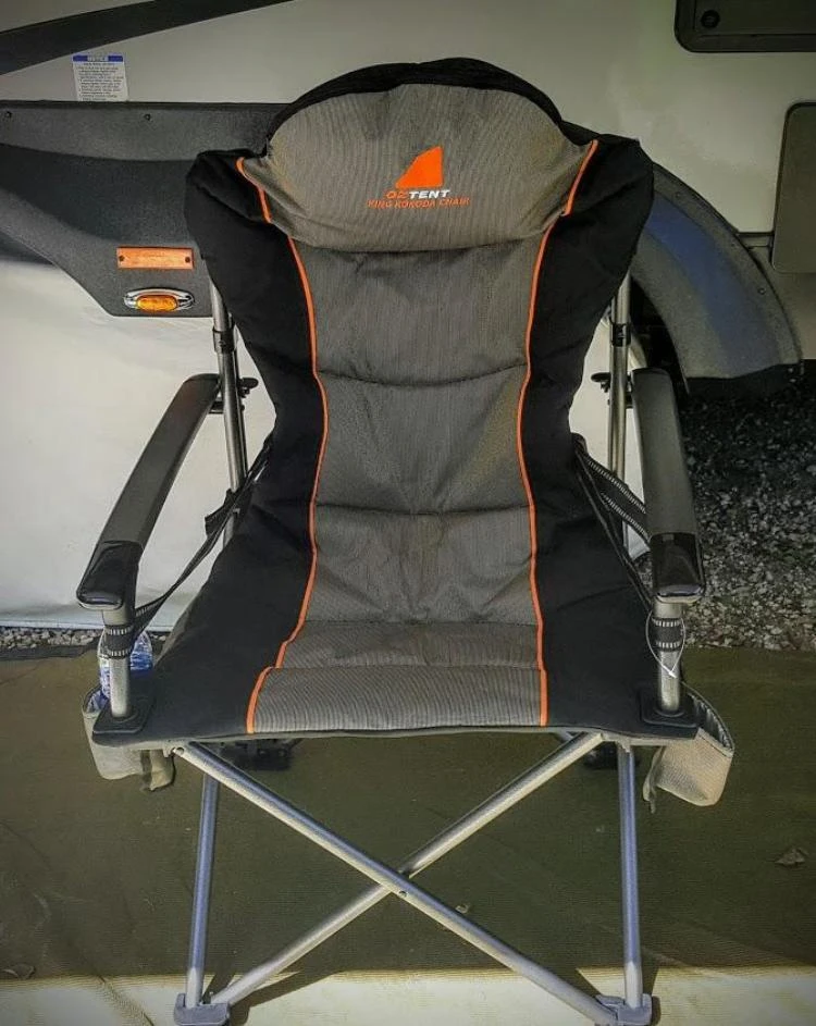 Oztent King Kokoda Adjustable Lumbar Chair 3 Oztent King Kokoda Adjustable Lumbar Chair