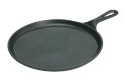 Lodge 10.5" Cast Iron Round Seasoned Griddle