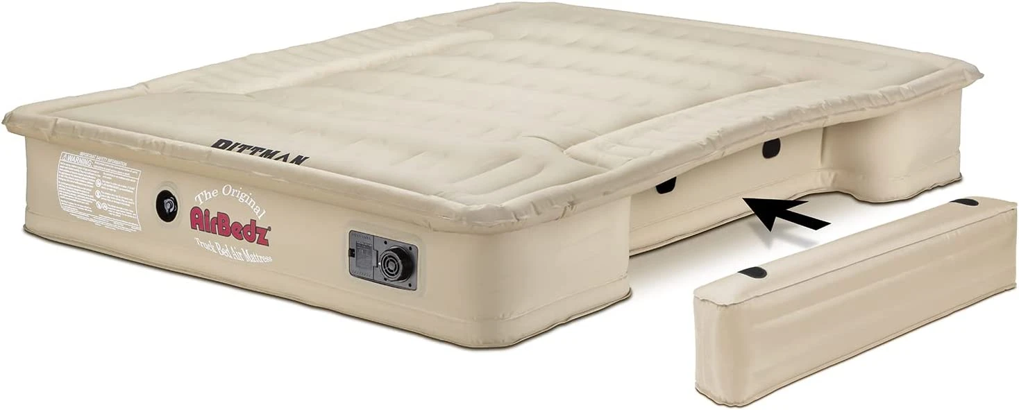 Pittman Outdoors AirBedz PPI-TAN_AC5_505 AirBedz Original Tan Truck Bed Air Inflatable Wheel Well Side Inserts 4 Pittman Outdoors AirBedz PPI-TAN_AC5_505 AirBedz Original Tan Truck Bed Air Inflatable Wheel Well Side Inserts - Image 2