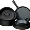 Lodge 5 Piece Pre Seasoned Cast Iron Cookware Set -Familytentcamping Shop 913SweefWXL. SX355