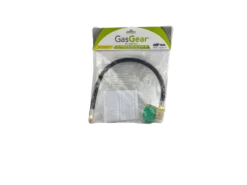 GasGear By GasStop 90 Degree Rubber Pigtail Hose 18″ -Familytentcamping Shop GG90IF 18 8