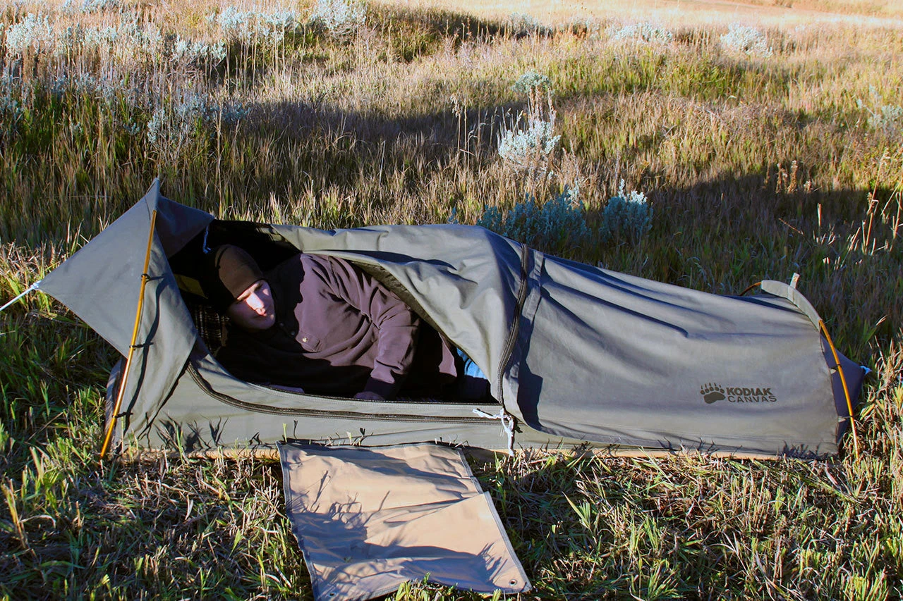 Kodiak Canvas Swag 1 Person Tent 13 Kodiak Canvas Swag 1 Person Tent - Image 11