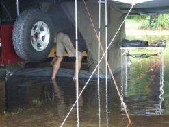 Oztent RV 3 - 4 Person 30 Second Tent -Familytentcamping Shop Oztent in water 1e3c2ab8 186c 478e bb4b b1f5686377e6