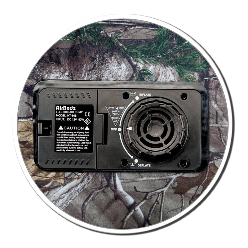 PPI-402 Full Size 6.0′-6.5′ Standard Bed Realtree Camo Truck Bed Mattress With Built-in Rechargeable Battery Air Pump 6 PPI-402 Full Size 6.0′-6.5′ Standard Bed Realtree Camo Truck Bed Mattress With Built-in Rechargeable Battery Air Pump - Image 4