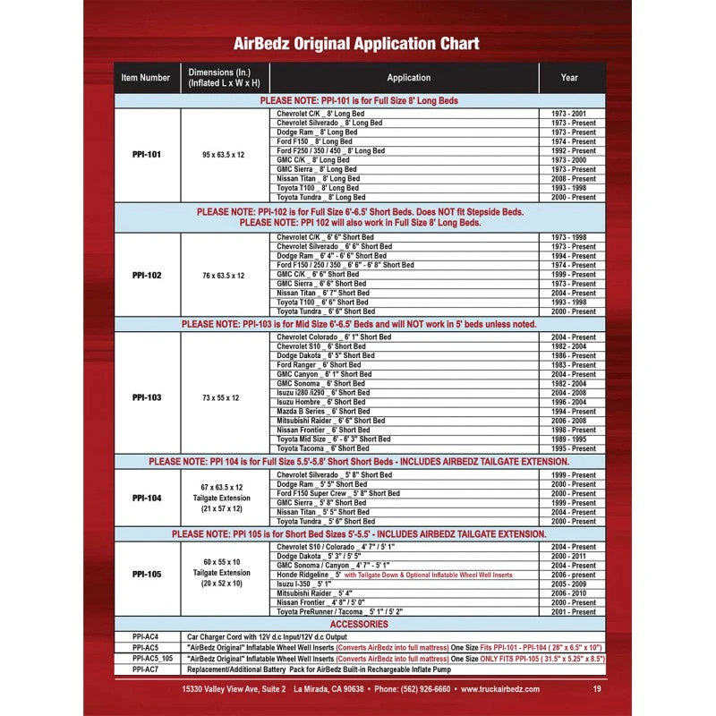 PPI-105 Mid Size 5′-5.5′ Short Bed Blue Truck Bed Mattress With Built-in Rechargeable Battery Air Pump 9 PPI-105 Mid Size 5′-5.5′ Short Bed Blue Truck Bed Mattress With Built-in Rechargeable Battery Air Pump - Image 7