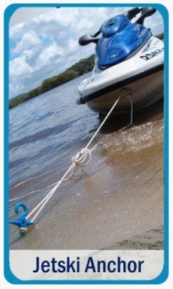 Bluescrew Large Sand Anchor / Stake -Familytentcamping Shop bluescrew jet ski