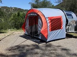 NuCamp T@B 320 Side Tent (SUNSET RED TRIM) 3 NuCamp T@B 320 Side Tent (SUNSET RED TRIM)