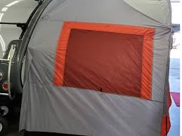 NuCamp T@B 320 Side Tent (SUNSET RED TRIM) 6 NuCamp T@B 320 Side Tent (SUNSET RED TRIM) - Image 4